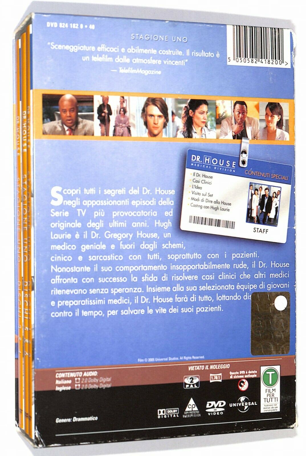EBOND Dr. House Medical Division Stagione 1 (6 DVD) D580312