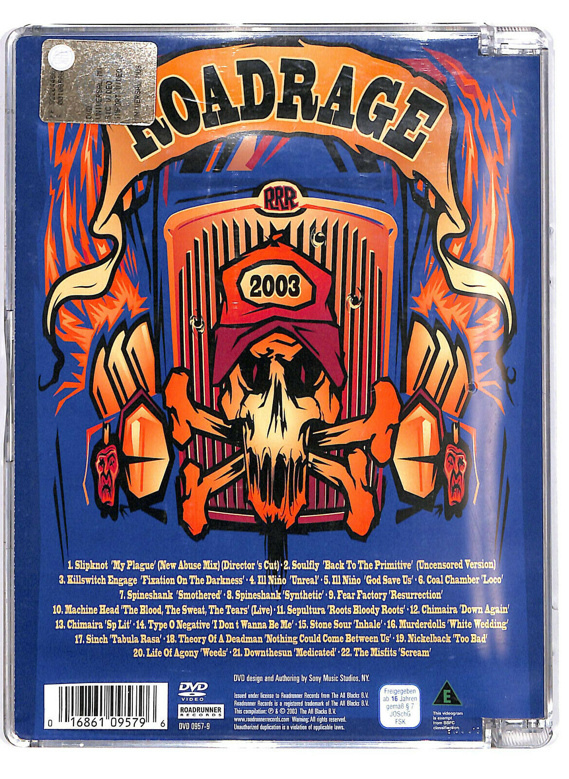 EBOND Various – Roadrage 2003 DVD Sjb D580449