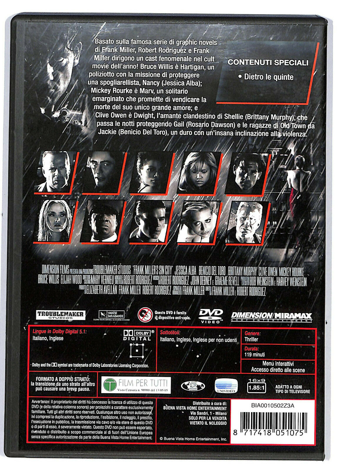 EBOND Sin City DVD D580524