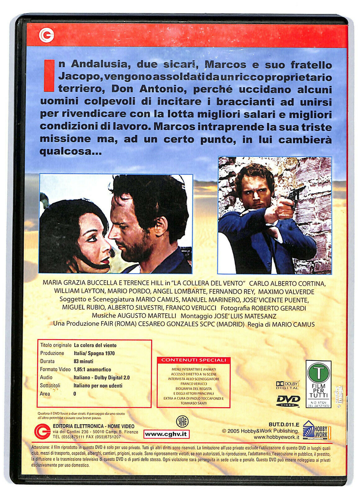 EBOND La Collera Del Vento DVD D580547