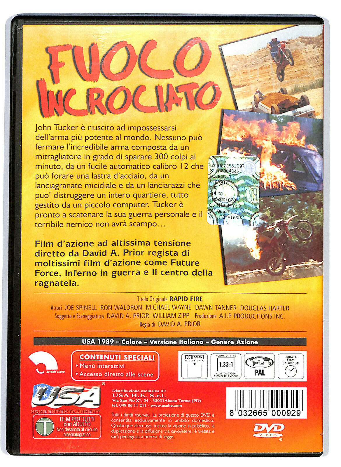 EBOND Fuoco Incrociato DVD D580552