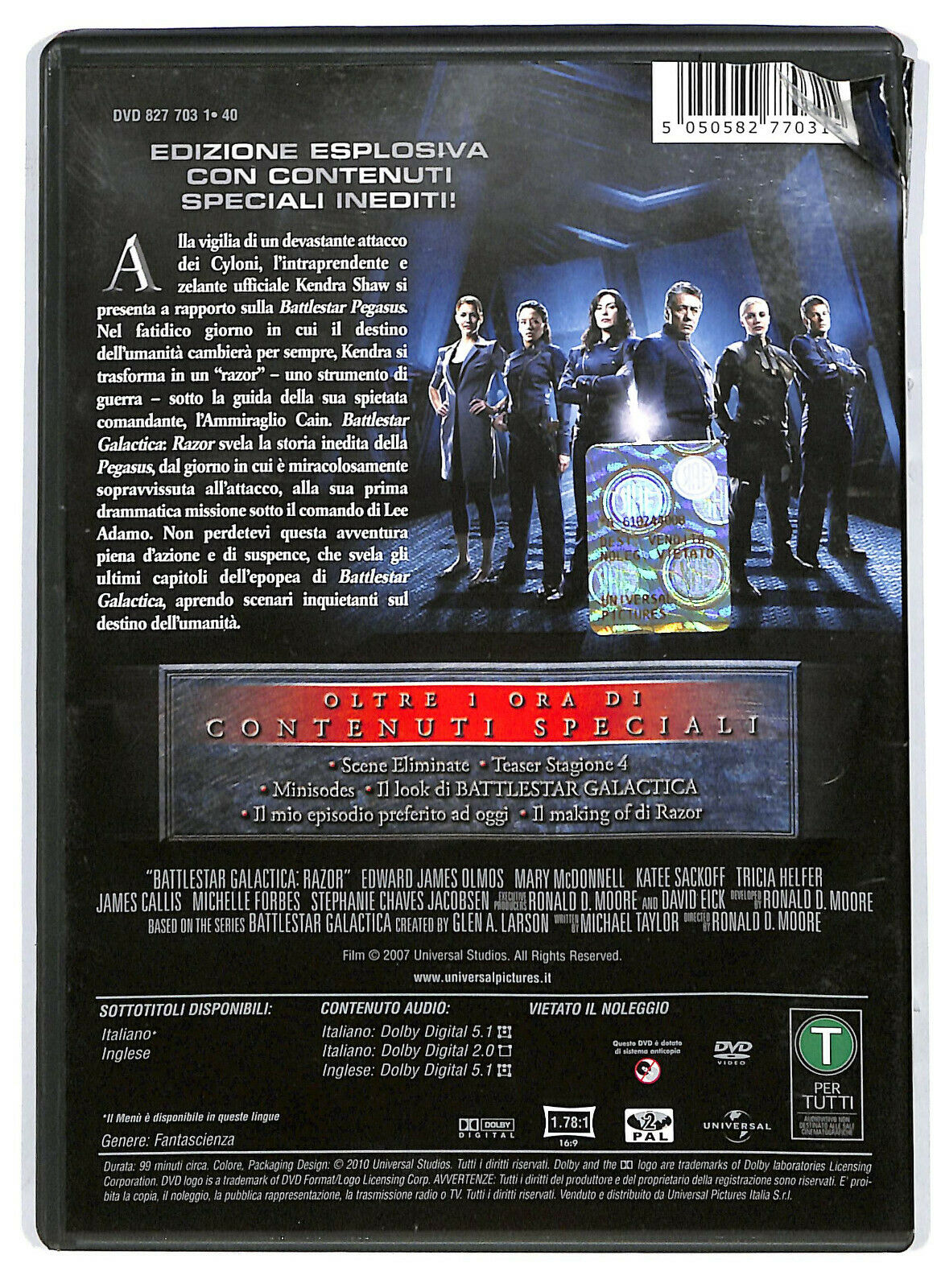 EBOND Battlestar Galactica: Razor DVD Versione Estesa D580619