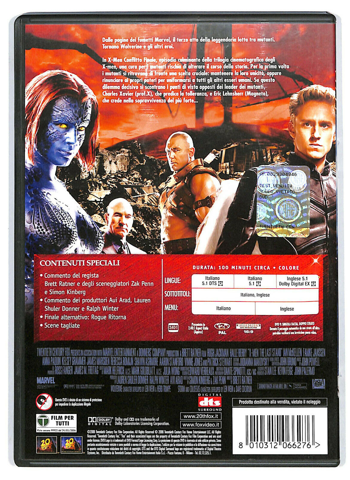 EBOND X-men - Conflitto Finale DVD D580637