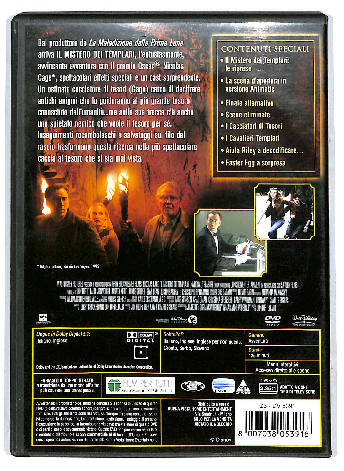 EBOND Il Mistero Dei Templari DVD D580660