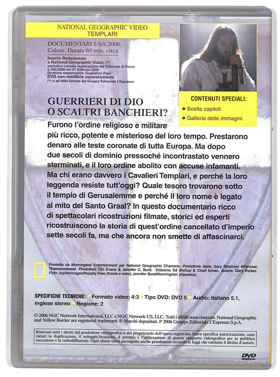 EBOND Templari - National Geographic  Vol. 46 DVD Editoriale D580764