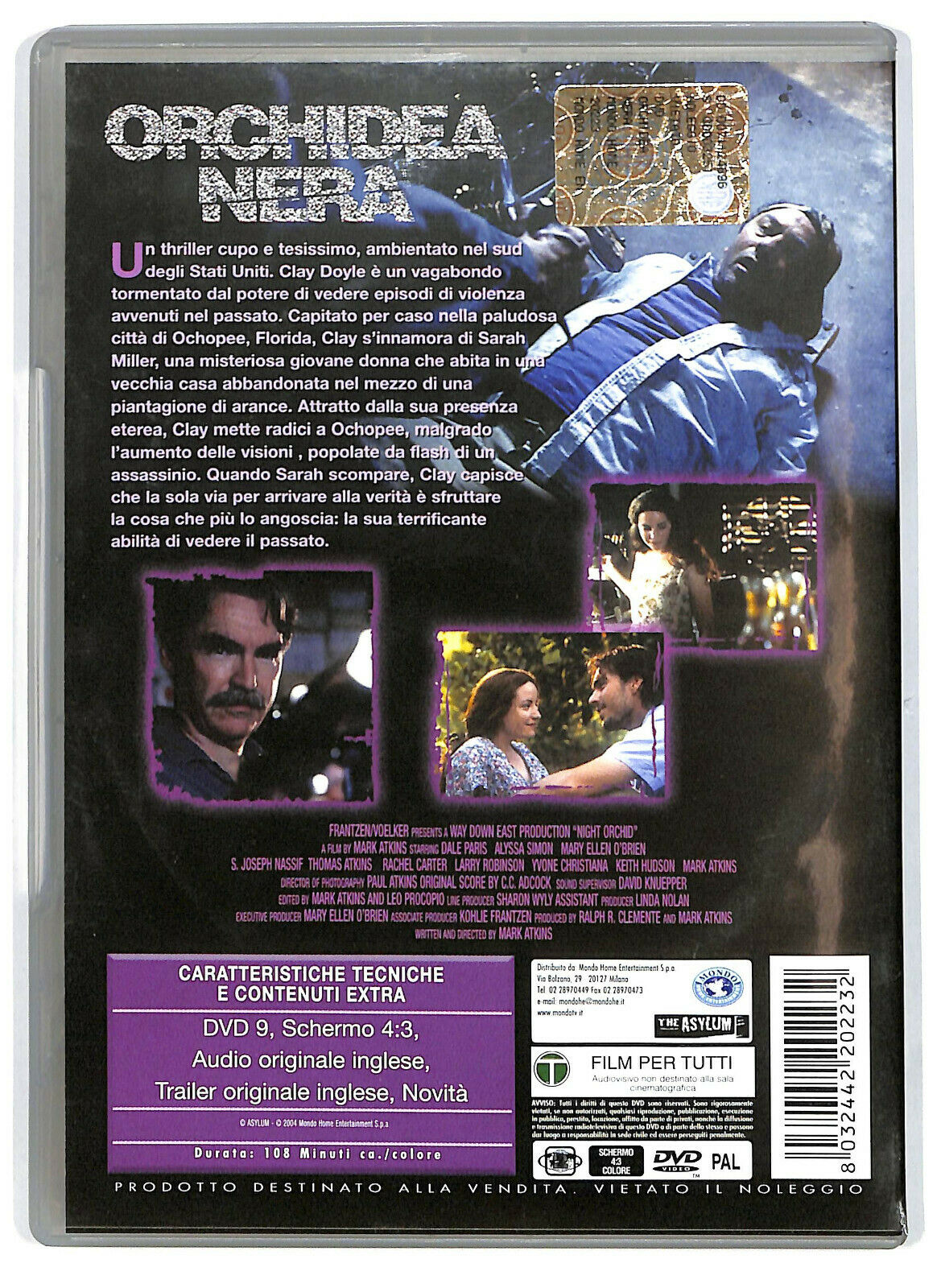 EBOND Orchidea Nera DVD D580853