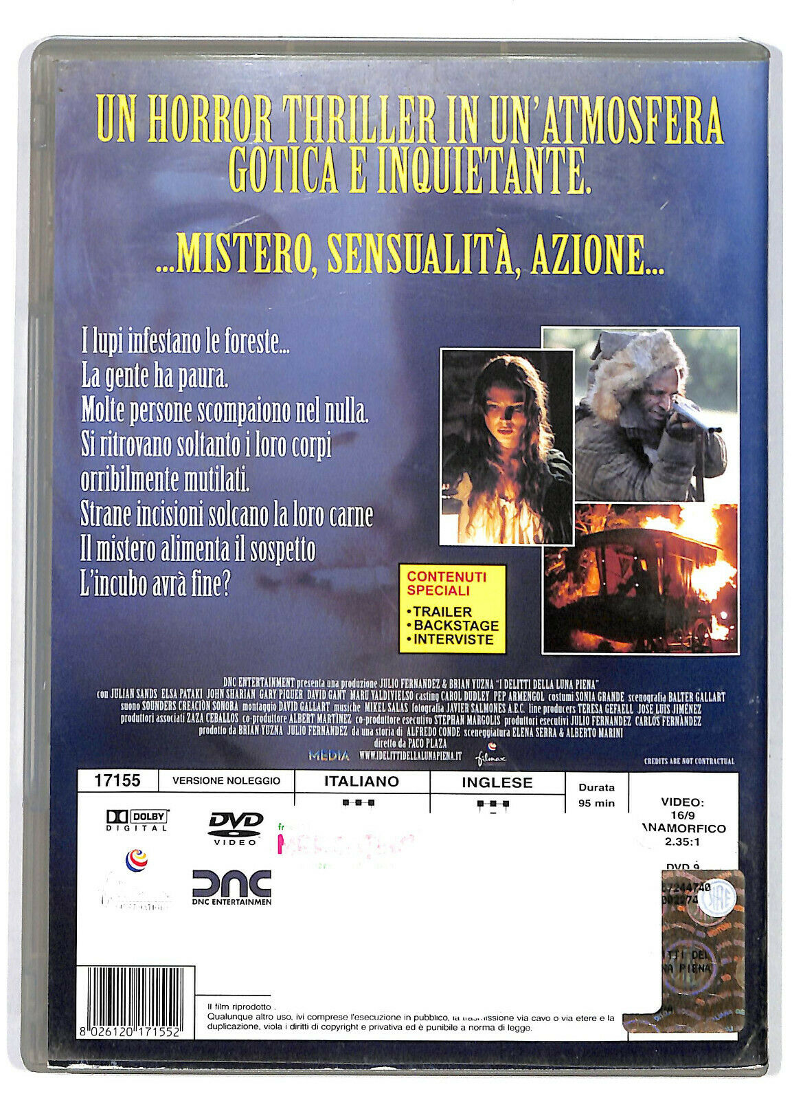 EBOND I Delitti Della Luna Piena DVD D580917