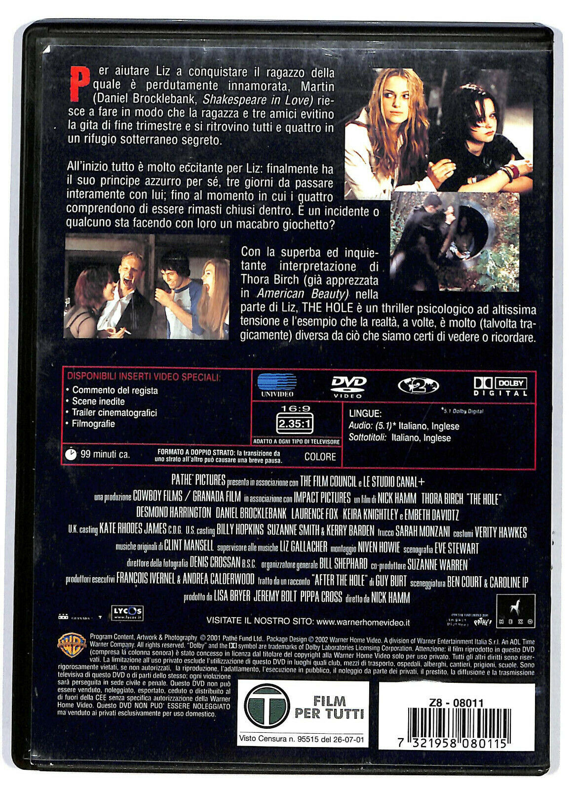 EBOND The Hole DVD D580941