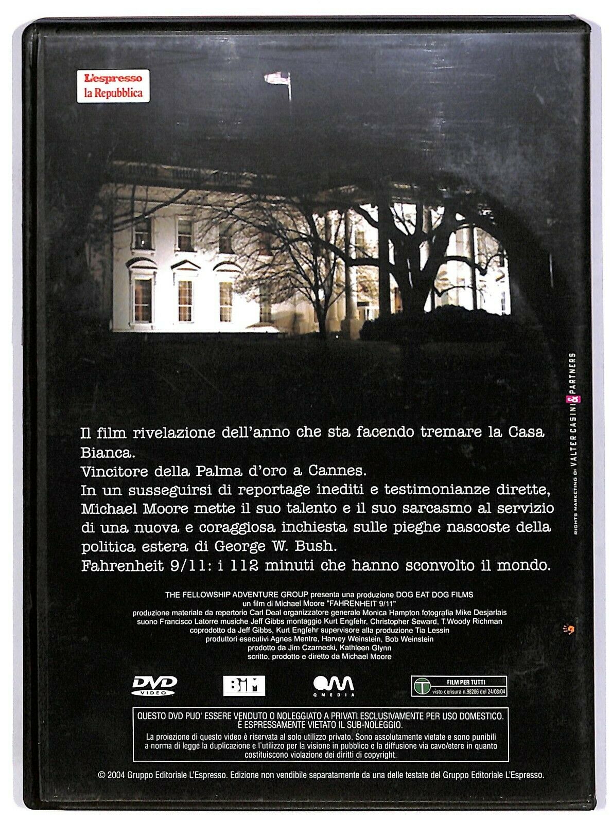 EBOND Fahrenheit 9/11dvd Editoriale D581029
