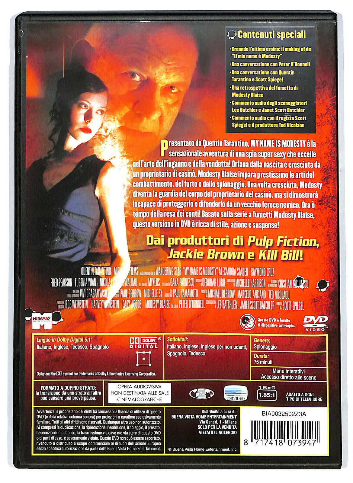 EBOND My Name Is Modesty DVD D581332