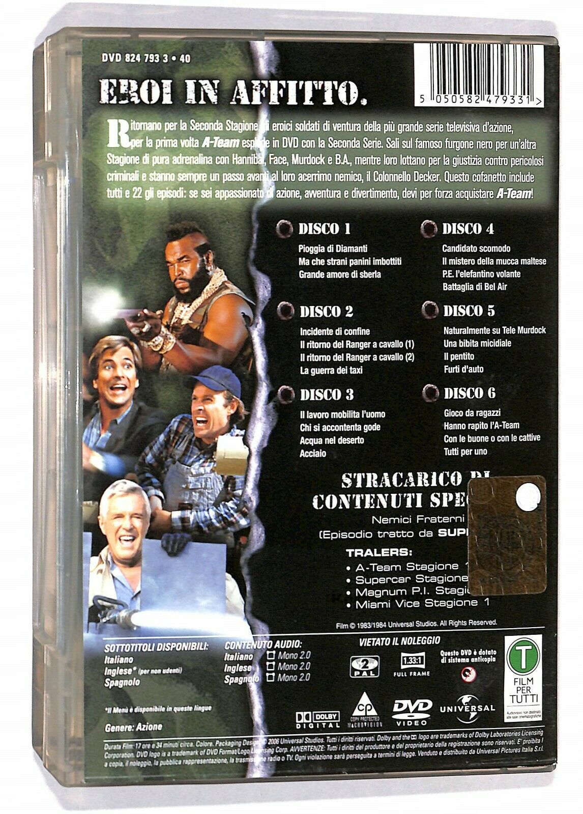 EBOND A Team Stagione 2 (6 DVD) D581437