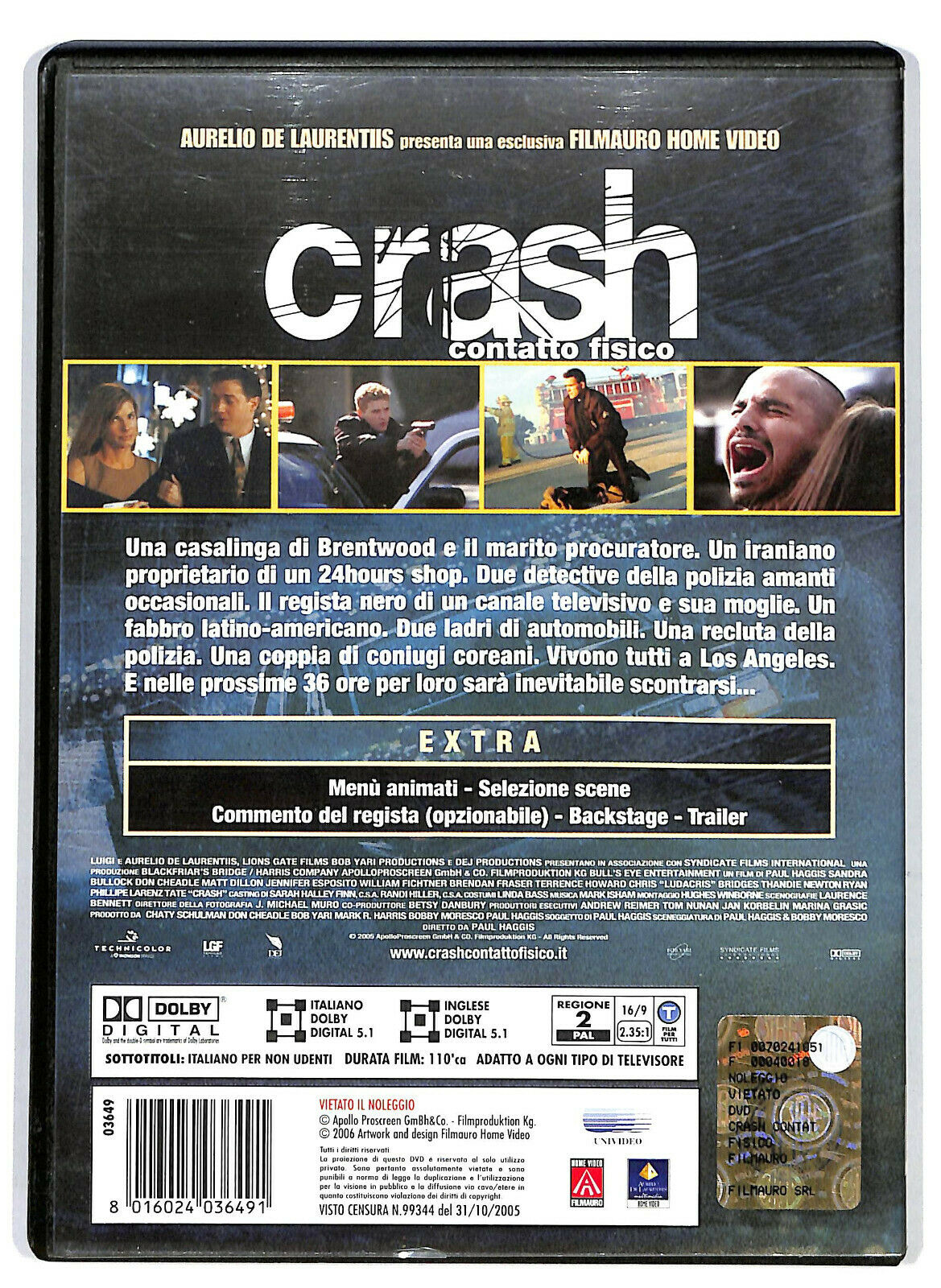EBOND Crash DVD D581702