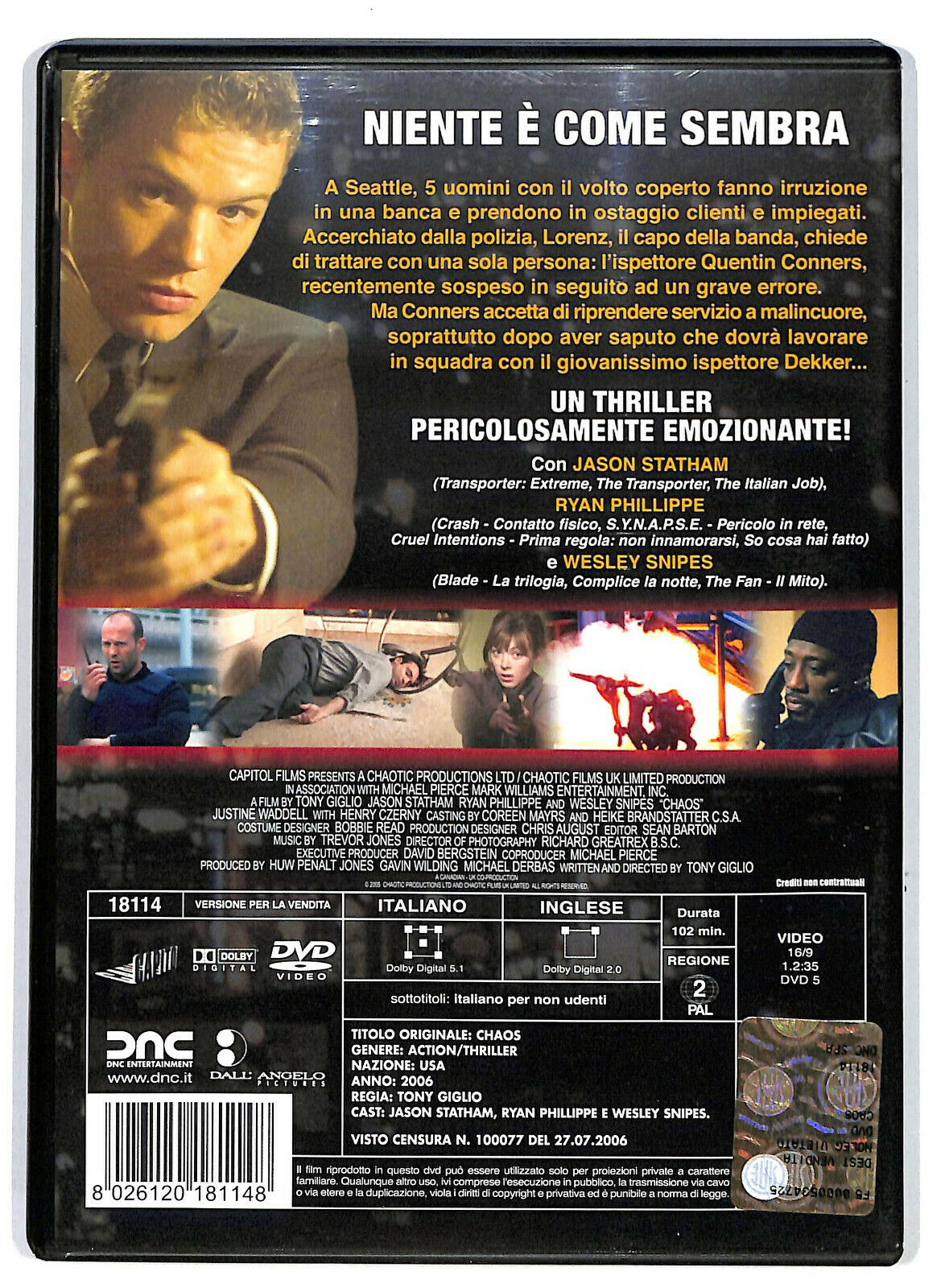 EBOND Caos DVD D581714
