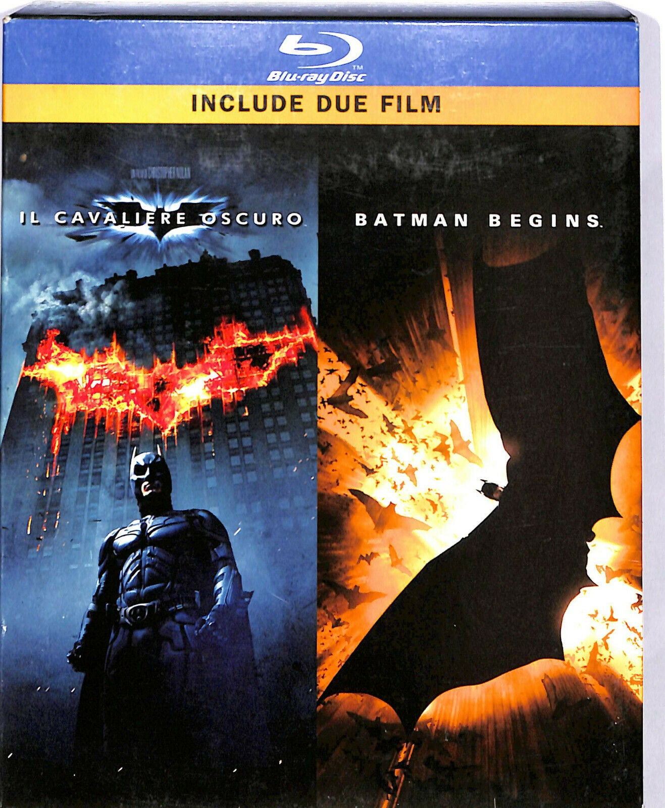 EBOND Batman Begins + Il Cavaliere Oscuro BLURAY D581915
