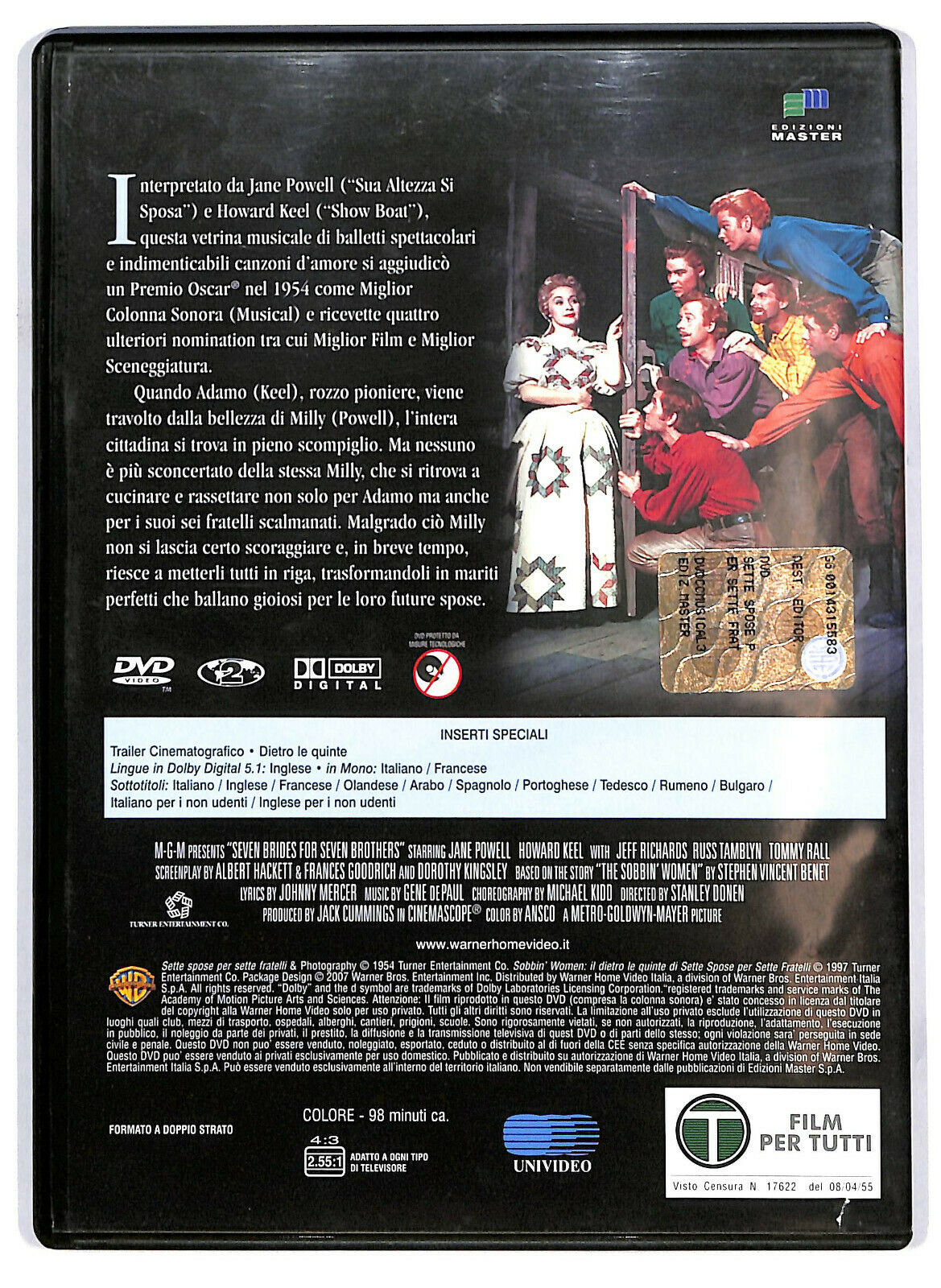 EBOND Sette Spose Per Sette Fratelli DVD Editoriale D582253