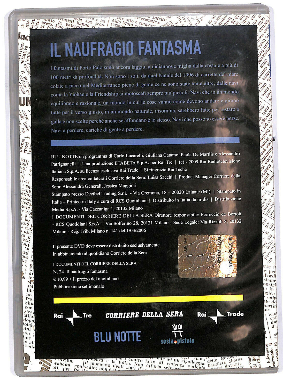 EBOND Misteri D'italia Il Naufragio Fantasma DVD Editoriale D582545