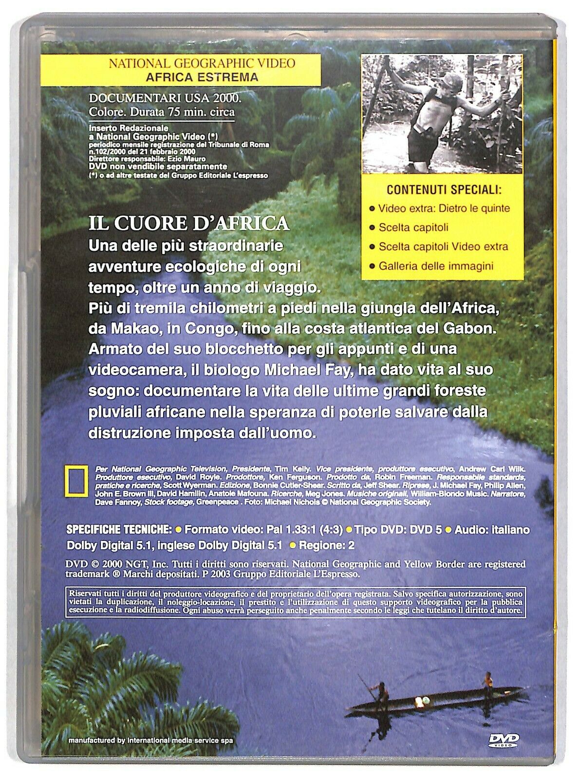 EBOND Africa Estrema: Megatransect - National Geographic Vol.7 DVD D582611