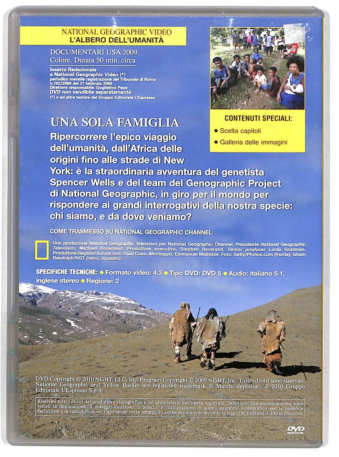 EBOND L'albero Dell'umanita - National Geographic Vol.98 DVD Editoriale D582620