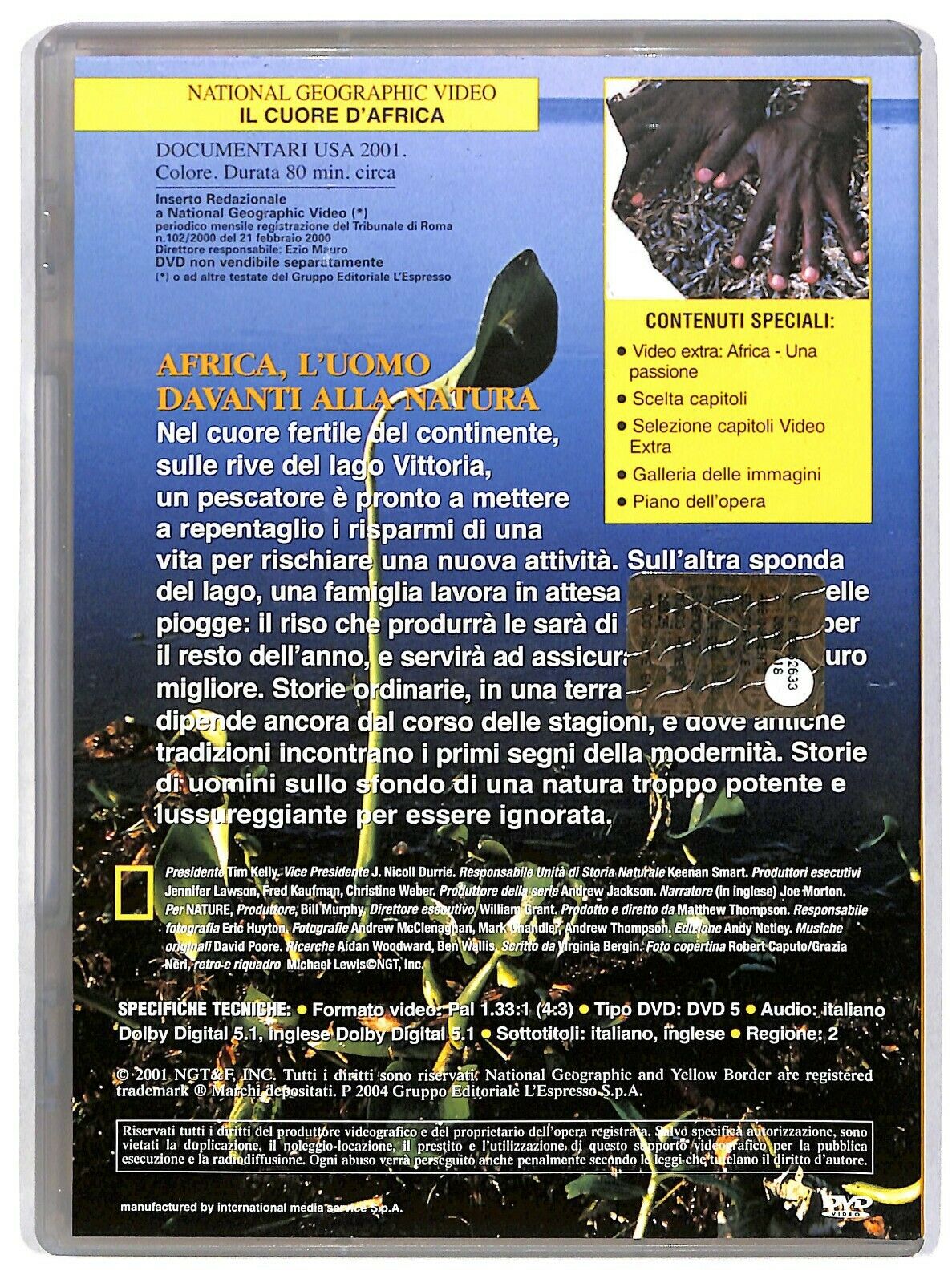 EBOND Il Cuore D'africa - National Geographic Vol.18 DVD Editoriale D582658