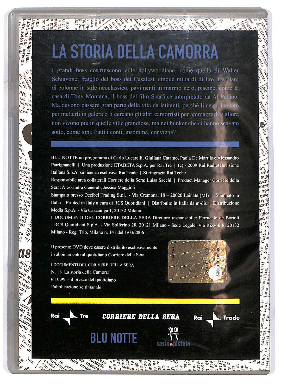 EBOND Misteri D'italia: La Storia Della Camorra DVD Editoriale D582704