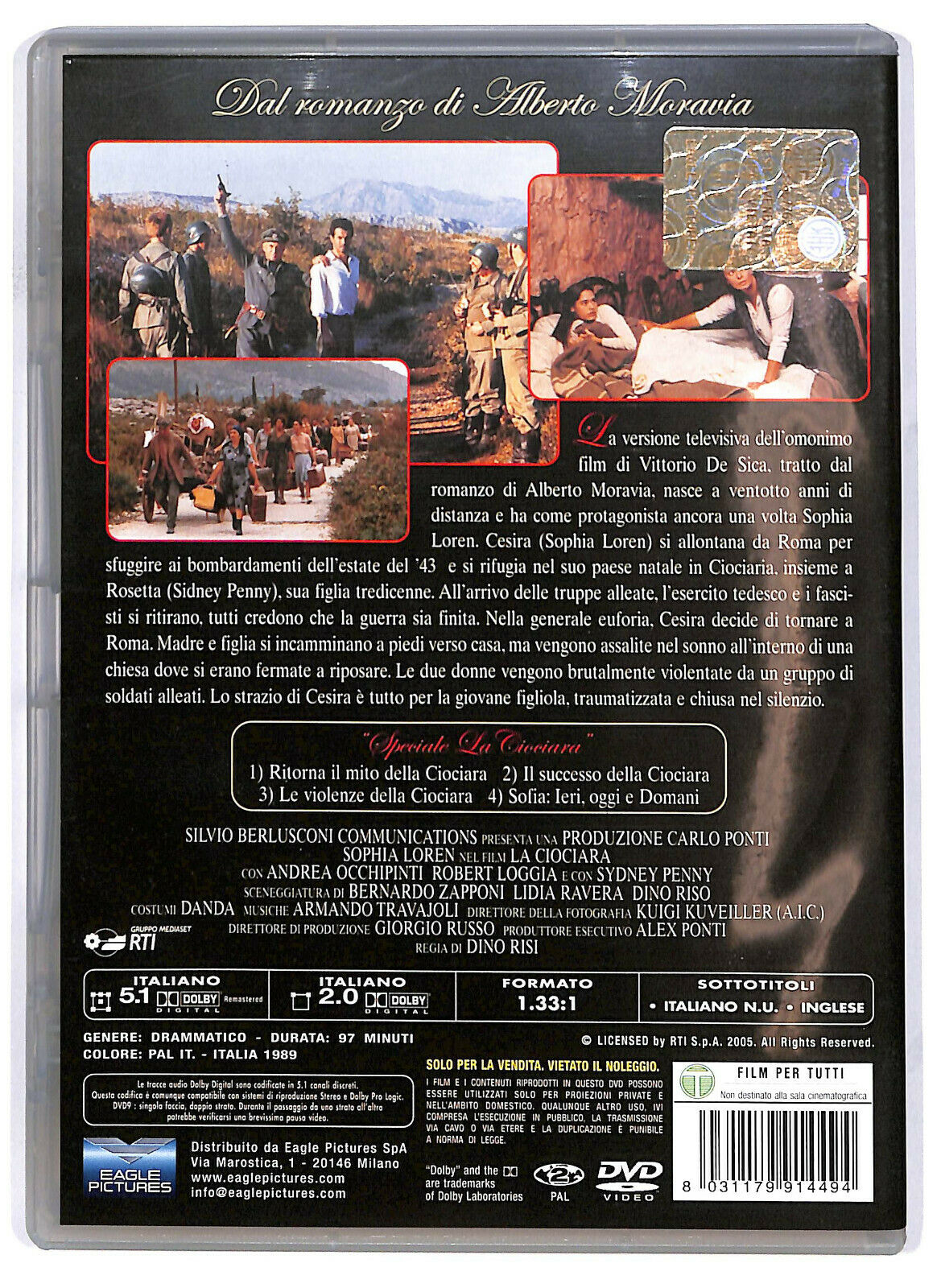 EBOND La Ciociara DVD D582705