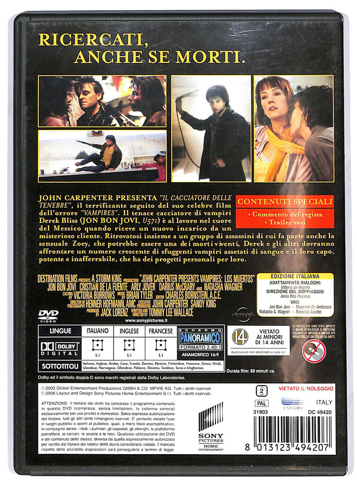 EBOND Il Cacciatore Delle Tenebre DVD D582718