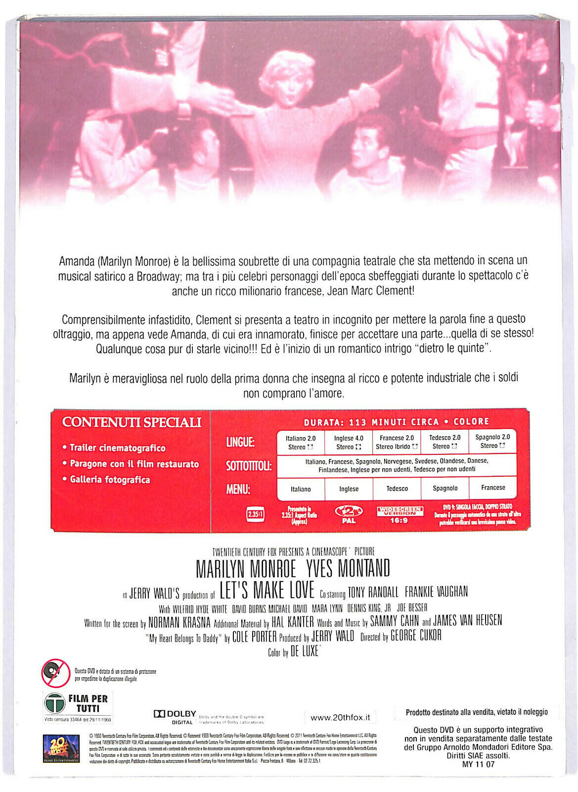 EBOND Facciamo L'amore DVD D582844