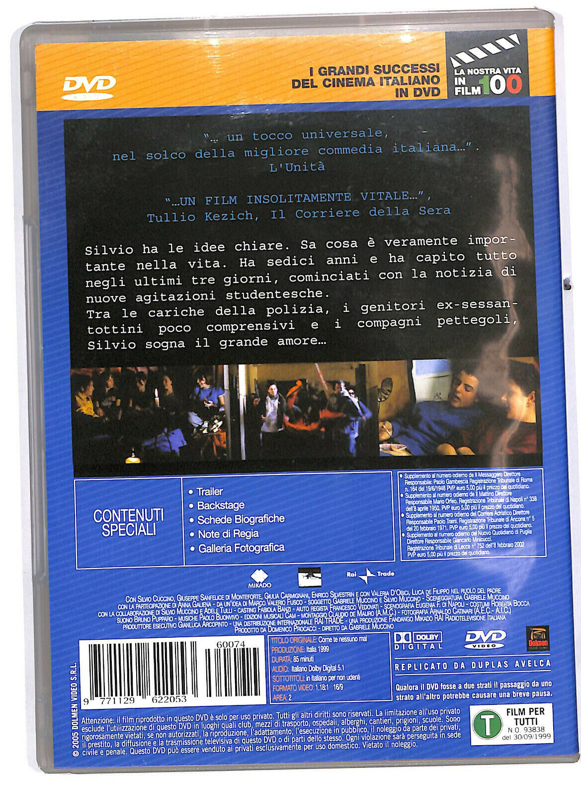 EBOND Come Te Nessuno Mai DVD Editoriale D582864