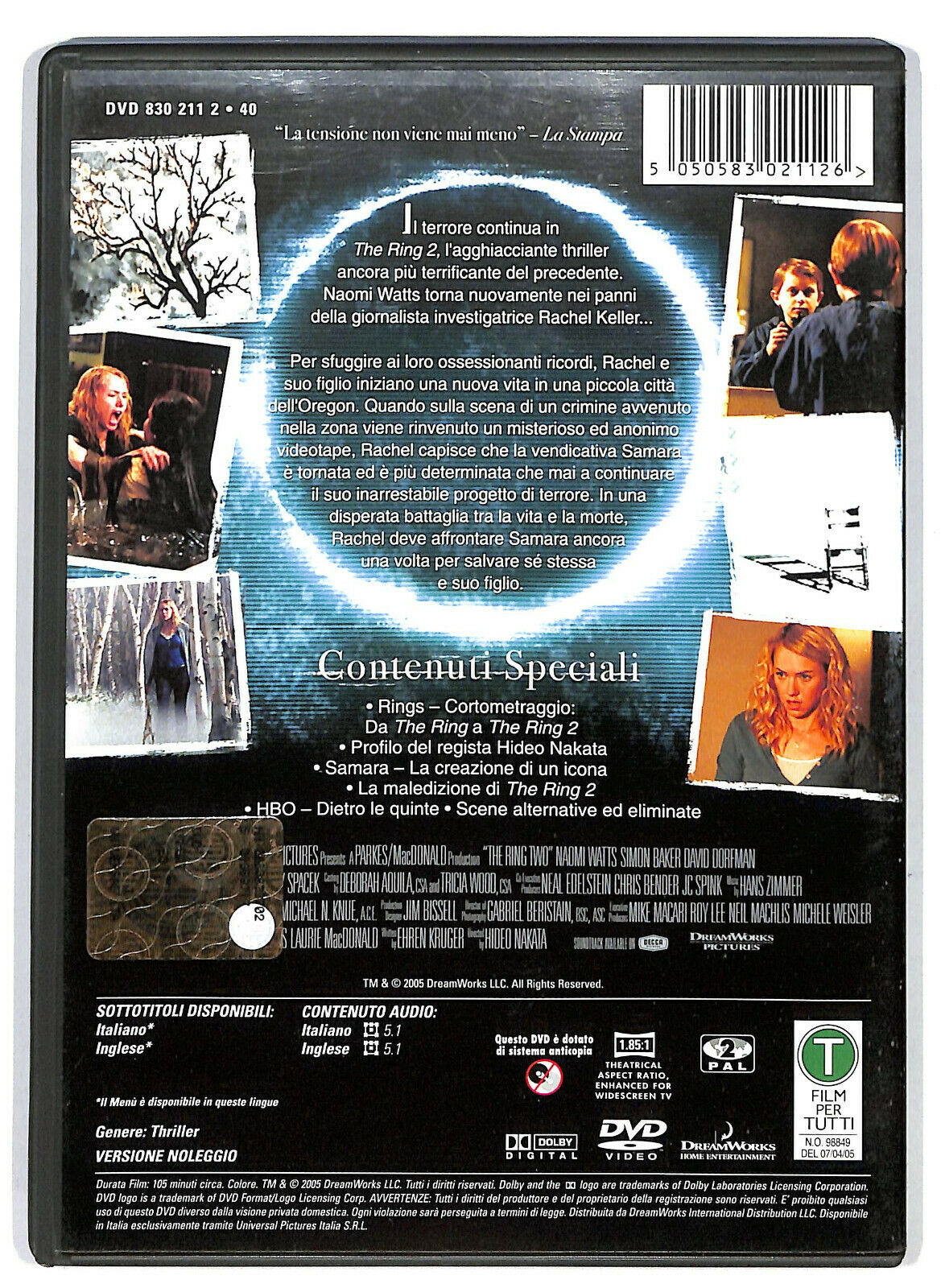 EBOND The Ring 2 DVD D582912