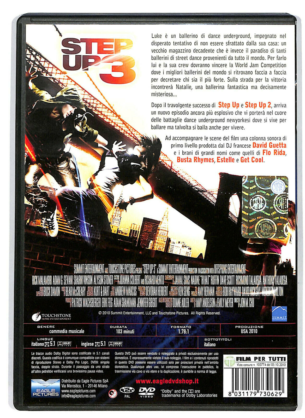 EBOND Step Up 3 DVD D582921