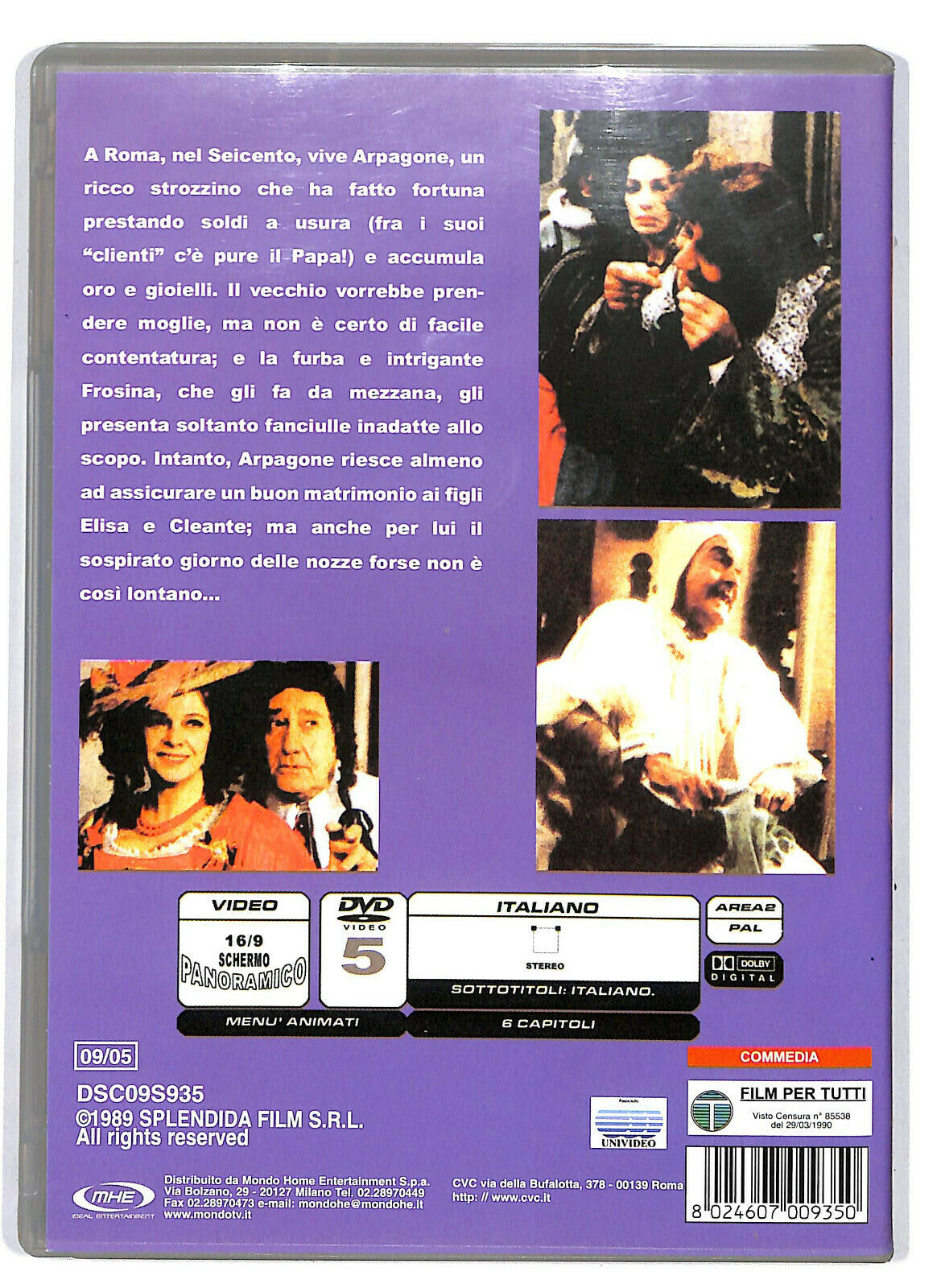 EBOND L'avaro DVD D583035