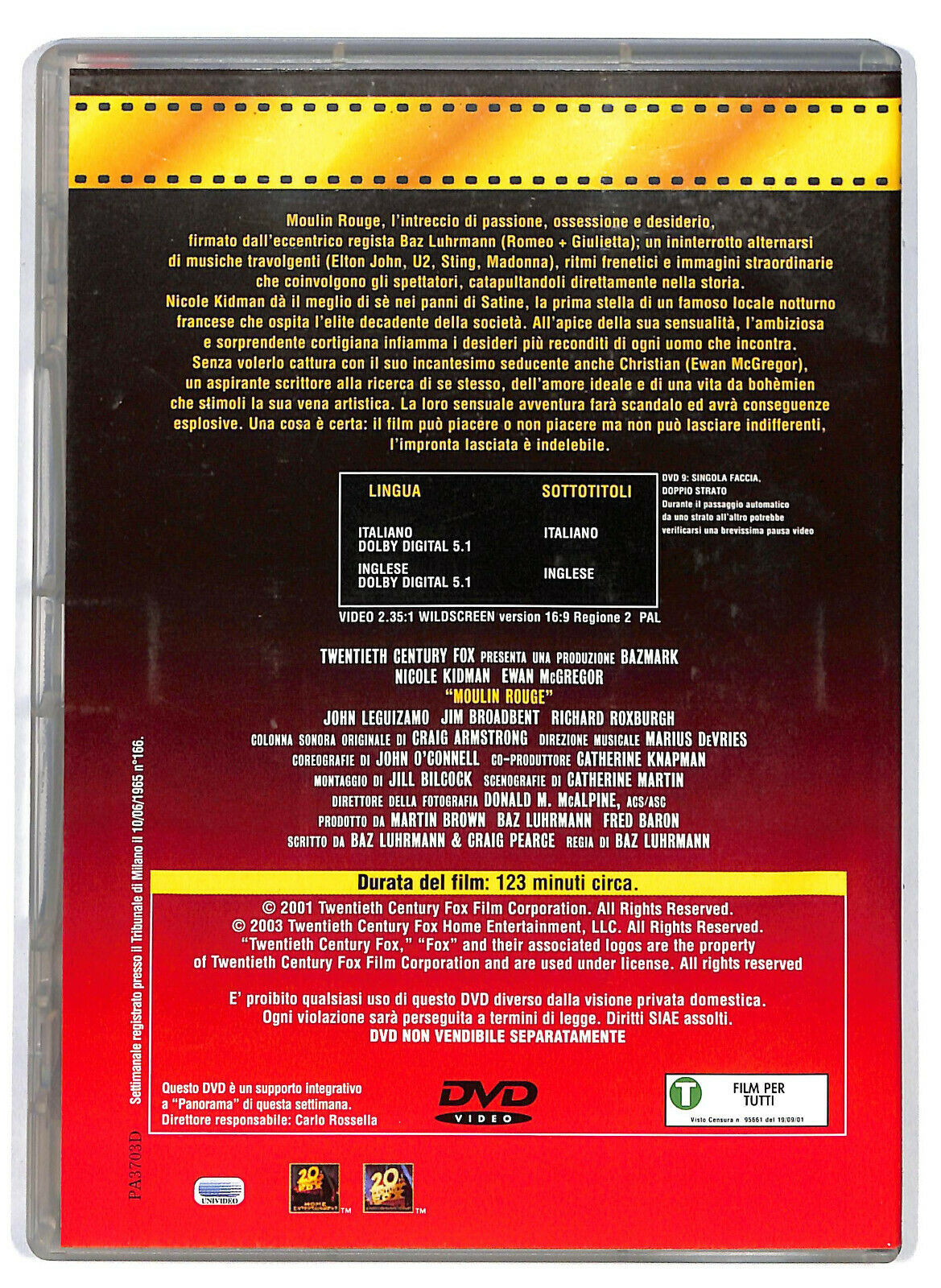 EBOND Moulin Rouge DVD D583054