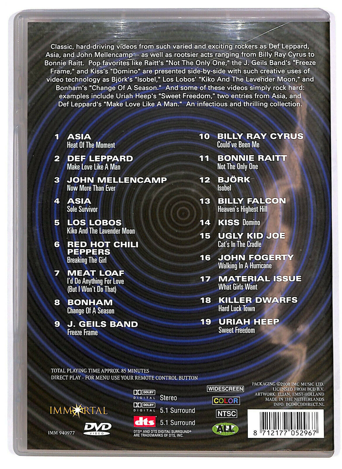 EBOND Rock The Universe DVD D583124