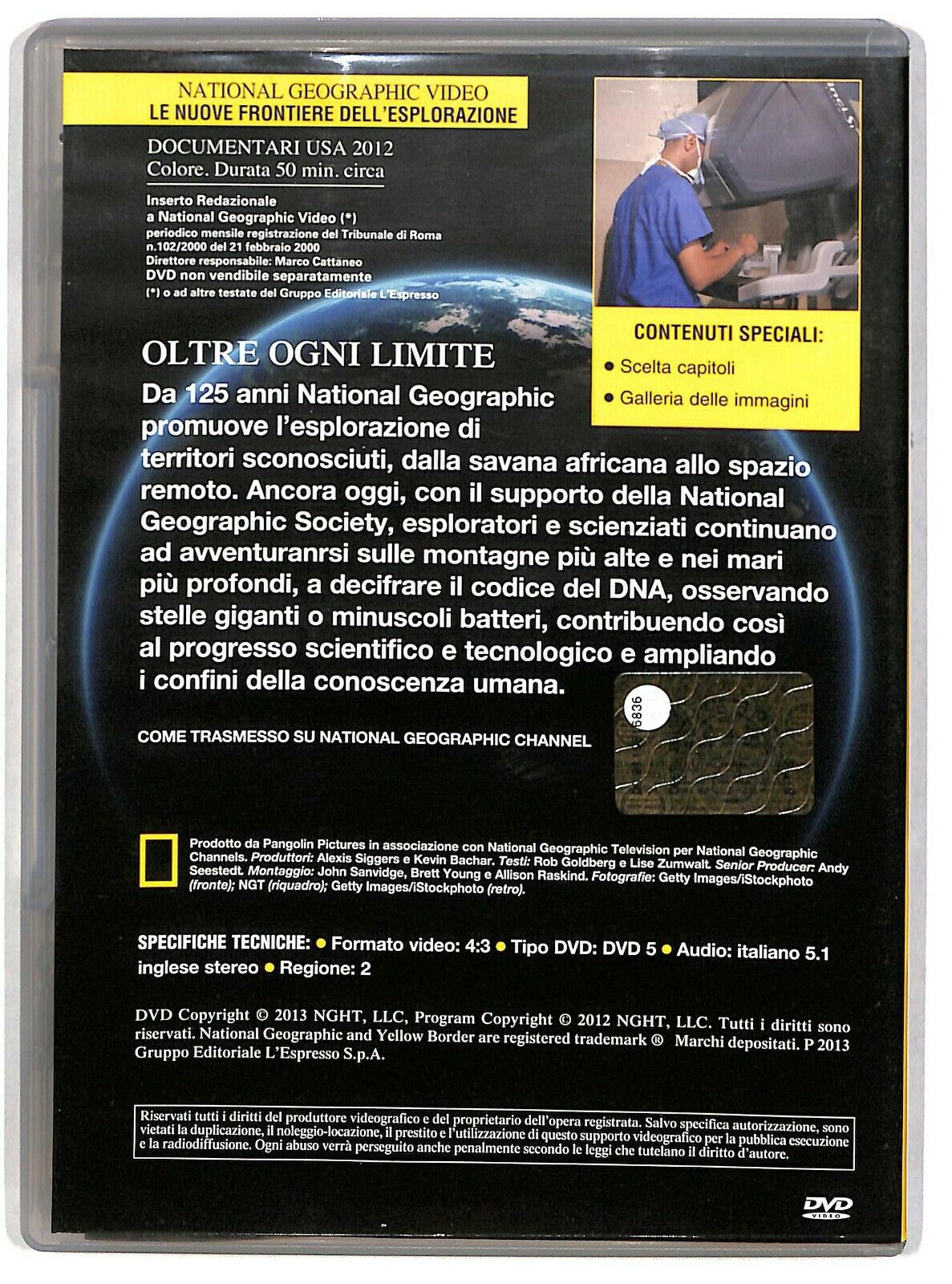 EBOND Le Nuove Frontiere Dell'esplorazione National Geographic N.120 DVD D583337
