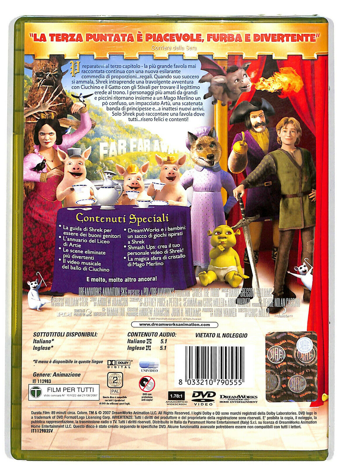 EBOND Shrek Terzo DVD D583427