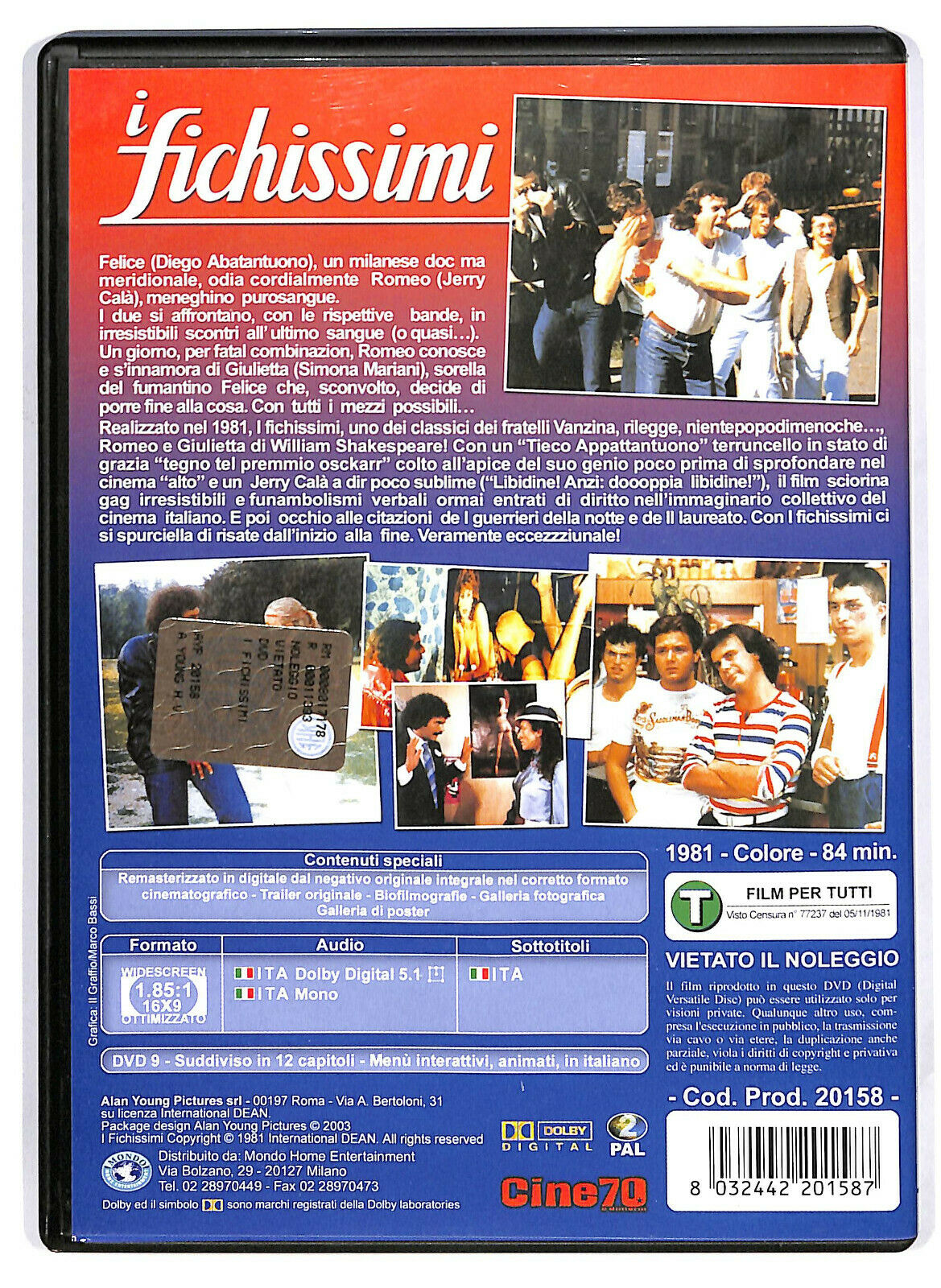 EBOND I Fichissimi DVD D583537