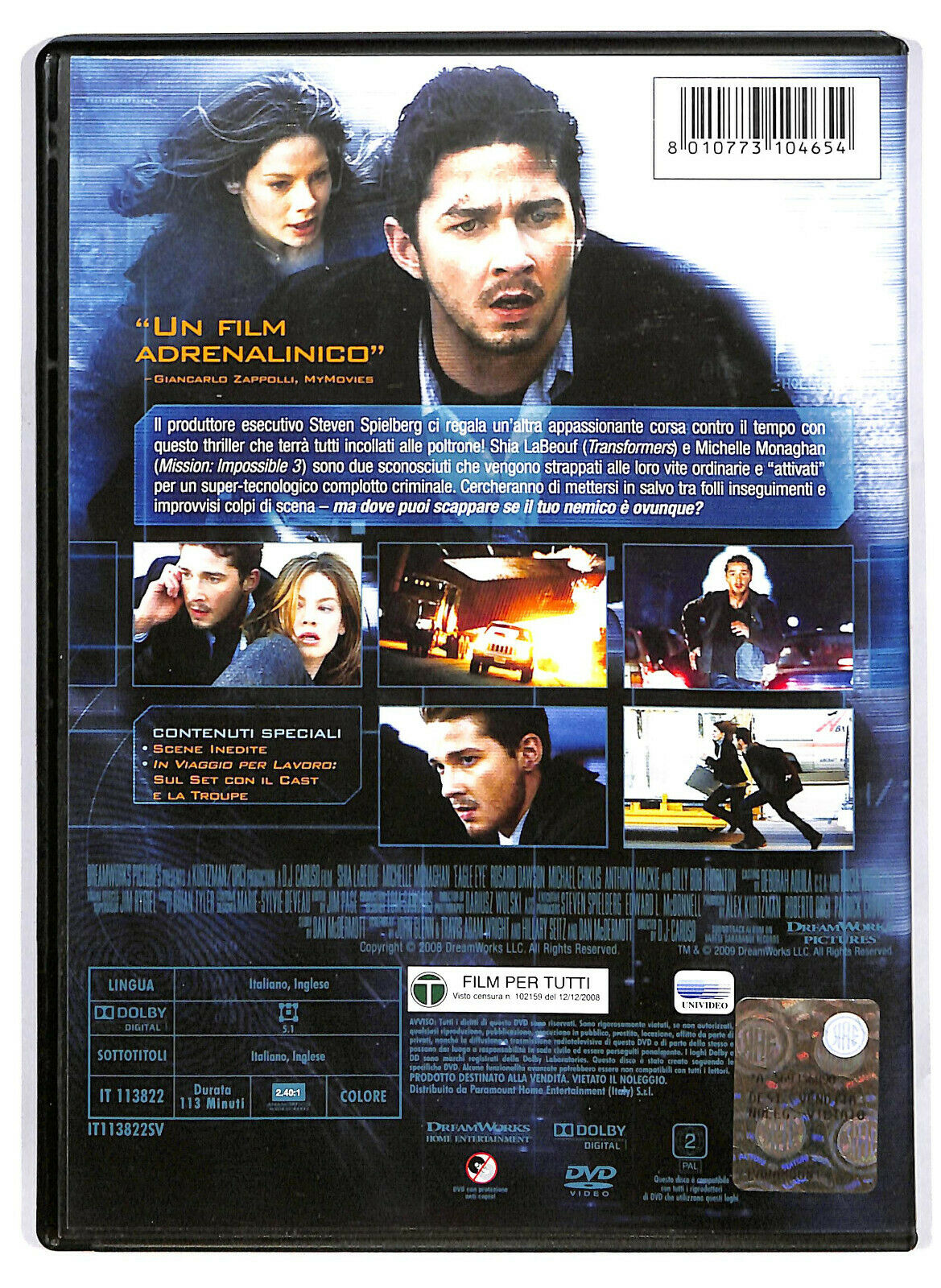 EBOND Eagle Eye DVD D583539