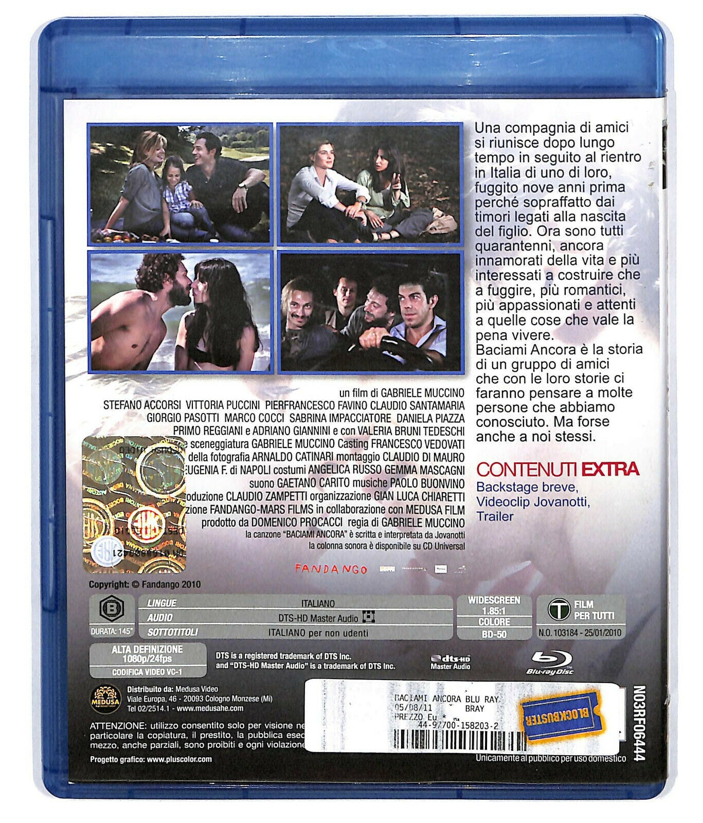 EBOND Baciami Ancora BLURAY Ex Noleggio BLURAY D583648