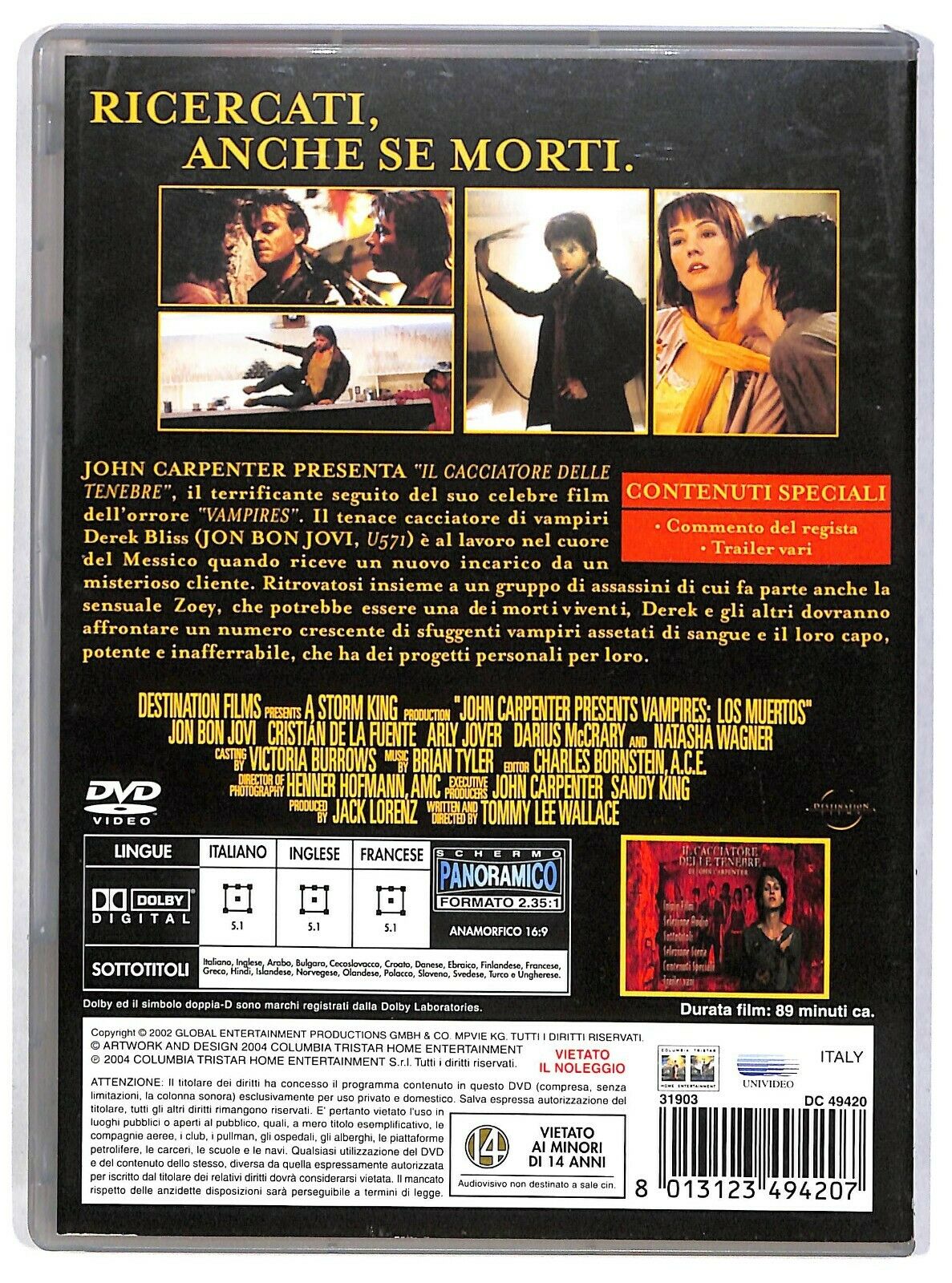 EBOND Il Cacciatore Delle Tenebre DVD D583756