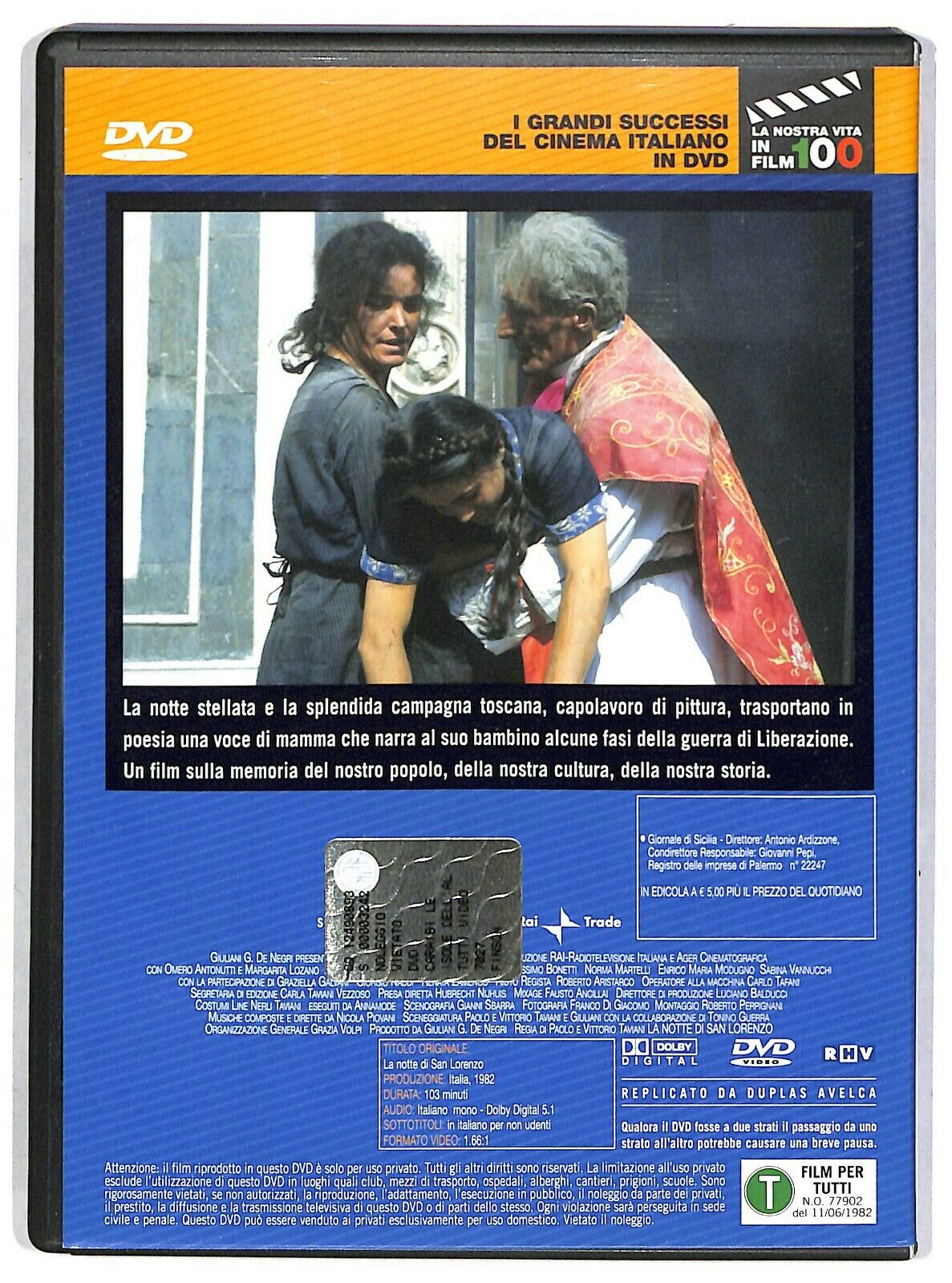 EBOND La Notte Di San Lorenzo DVD Editoriale D583823
