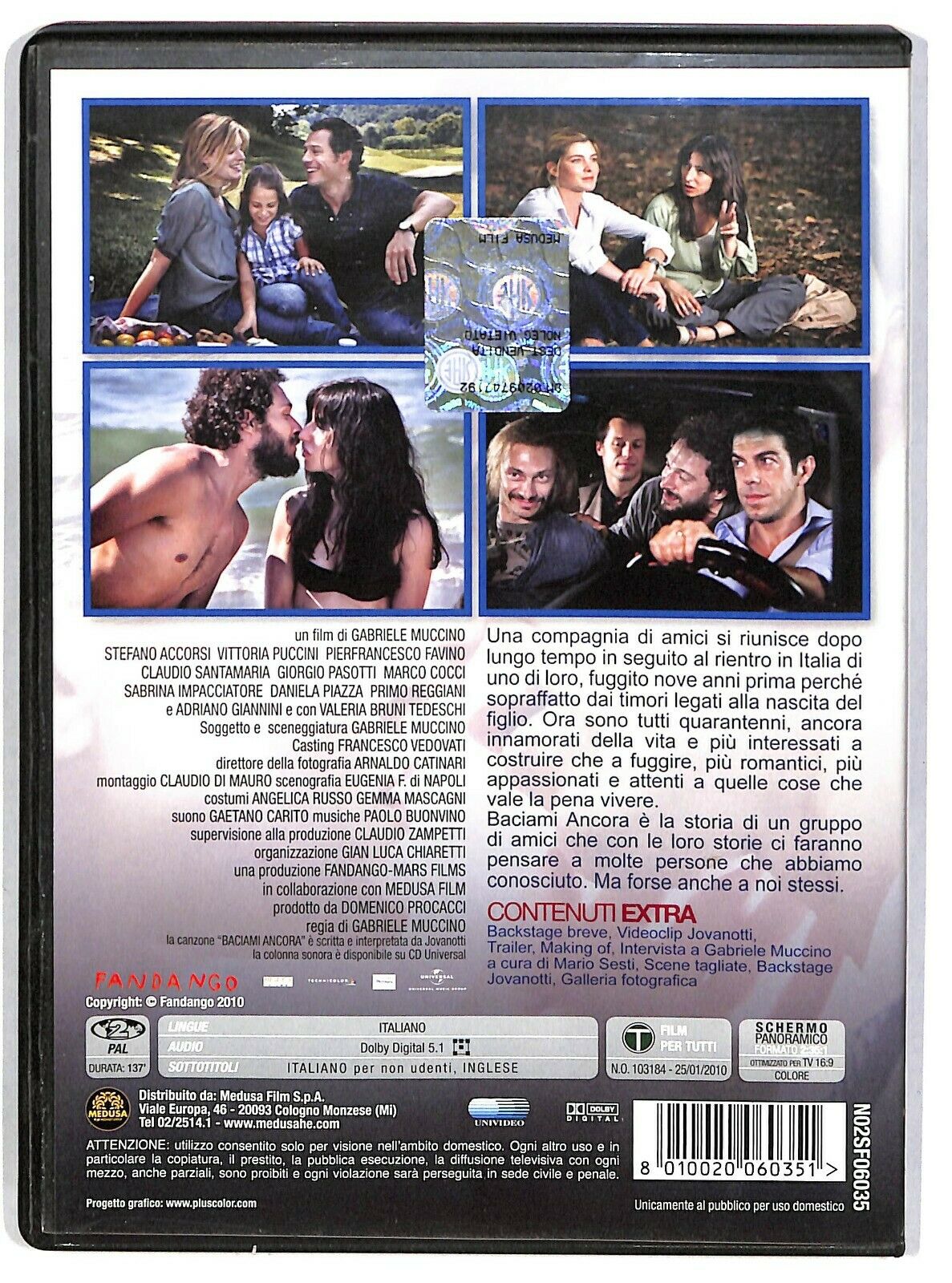 EBOND Baciami Ancora Edizione Speciale 2 DVD D583833
