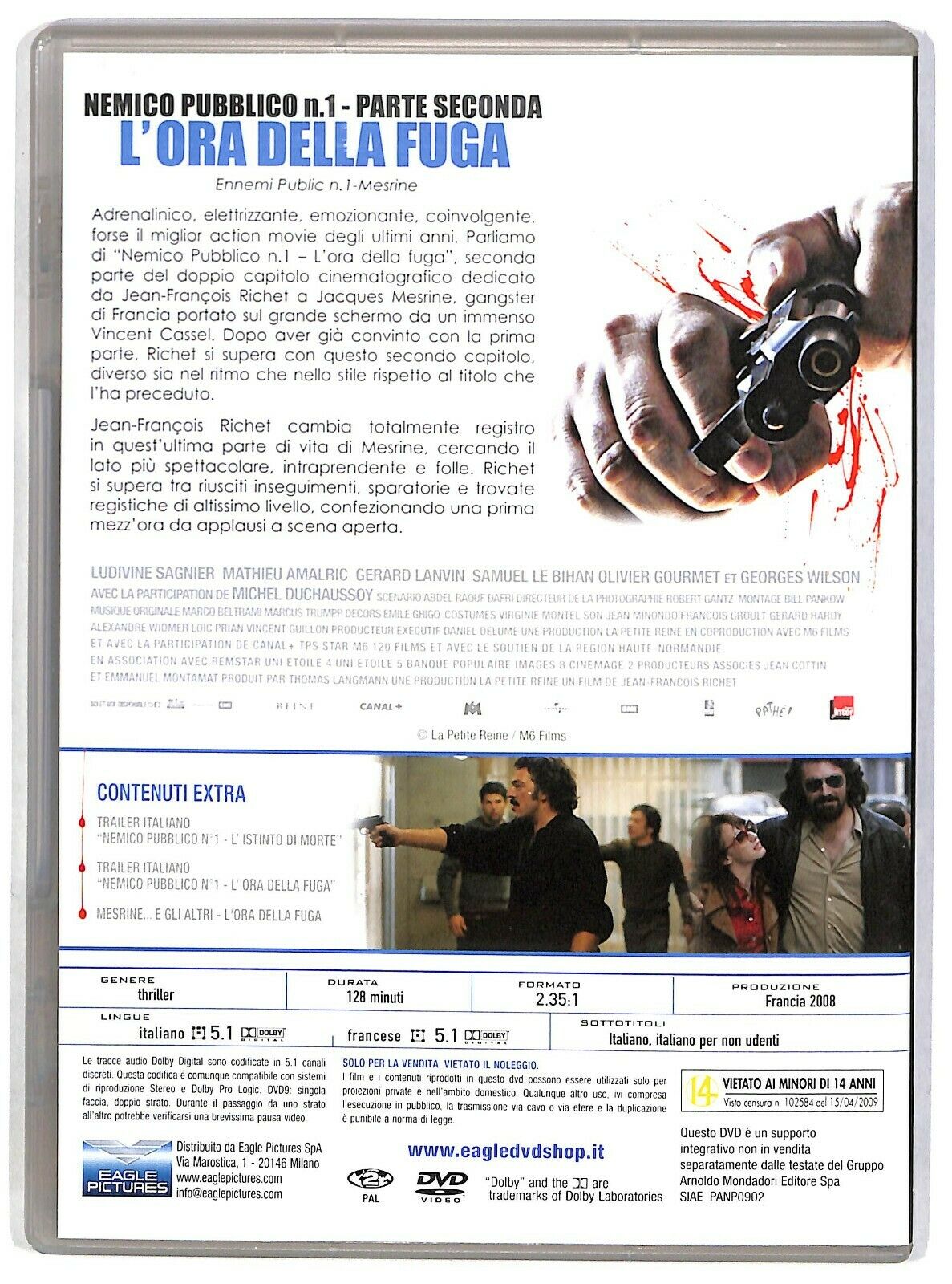 EBOND Nemico Pubblico N.1: Parte Seconda L'ora Della Fuga DVD Editoriale D583852