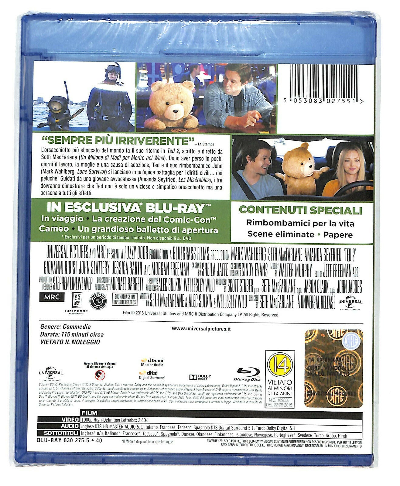 EBOND Ted 2 BLURAY D583940