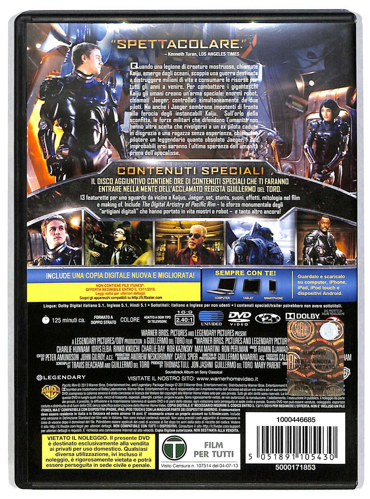 EBOND Pacific Rim Edizione Speciale 2 DVD D584235
