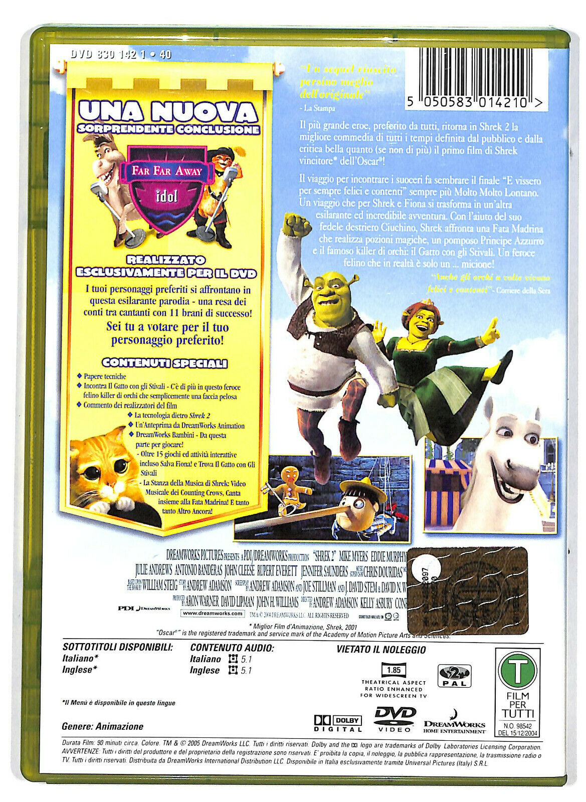 EBOND Shrek 2 DVD D584312