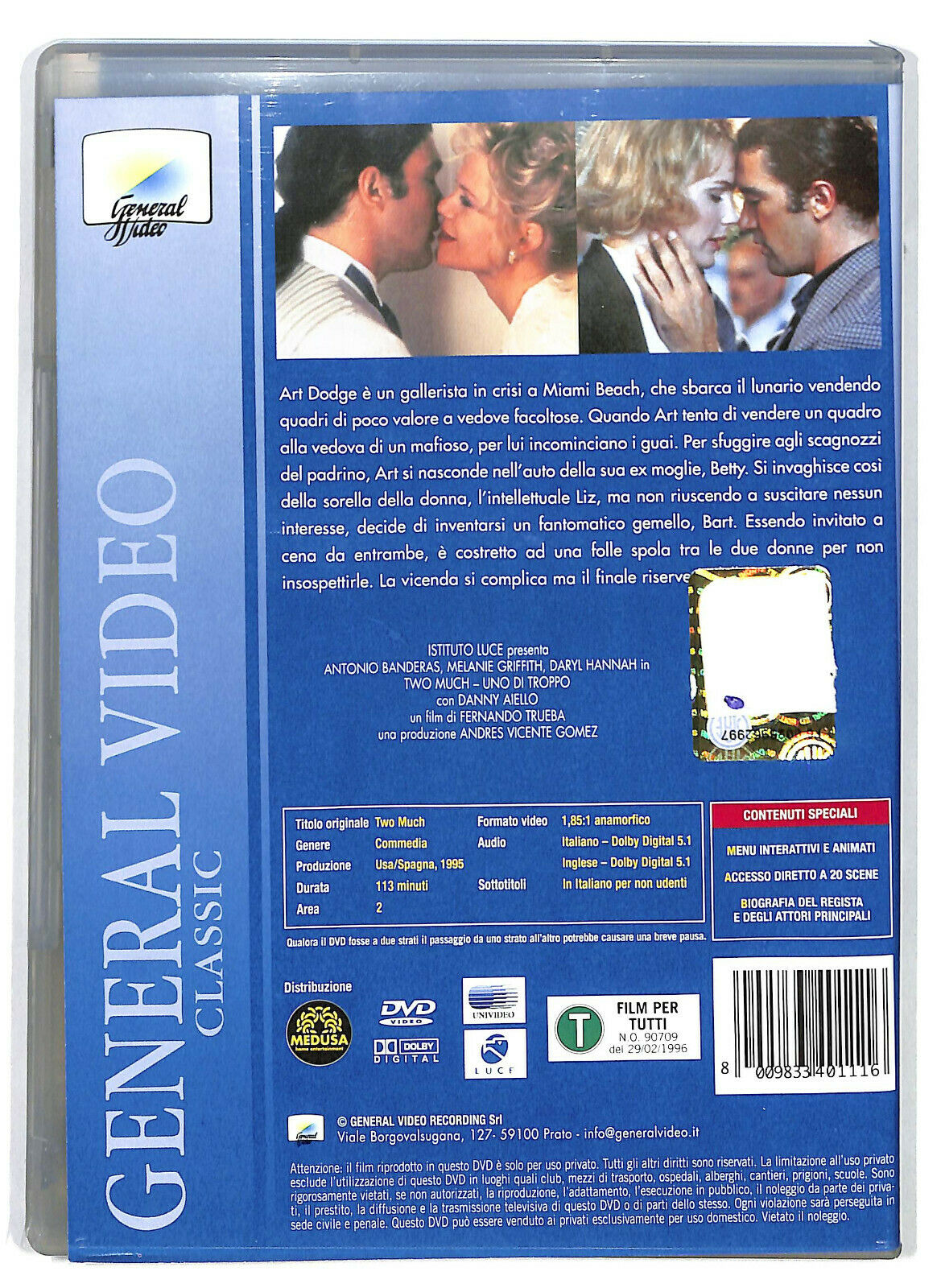 EBOND Two Much Uno Di Troppo DVD D584330