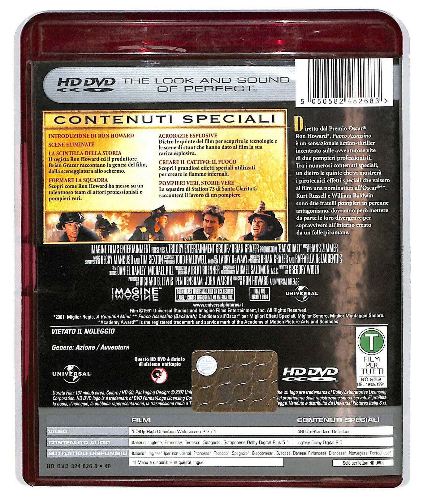 EBOND Fuoco Assassino Hd DVD D584547