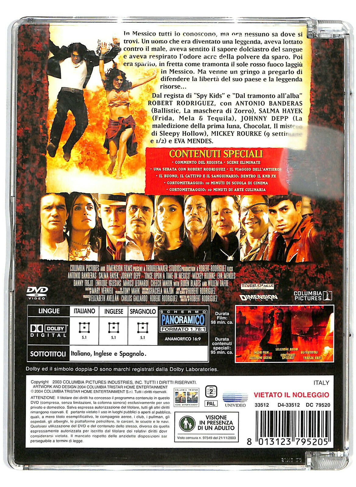 EBOND C'era Una Volta In Messico DVD Sjb D584644