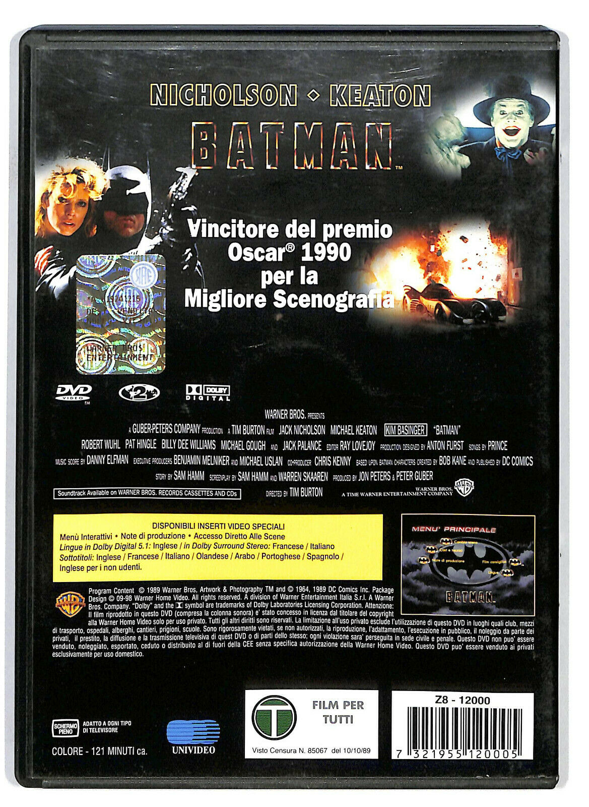 EBOND Batman DVD D584656