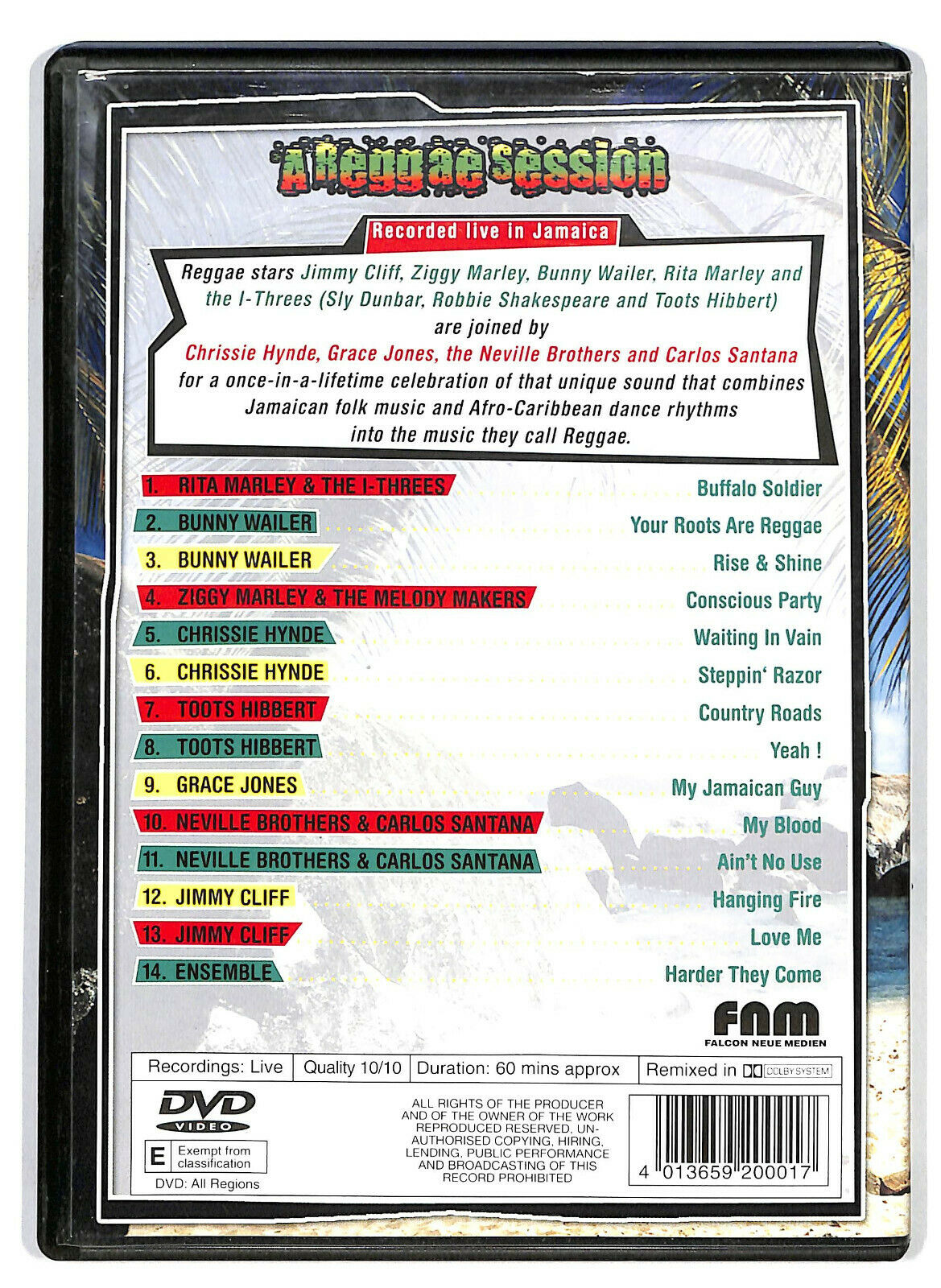 EBOND a Reggae Session DVD D584901